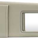 Beige Passenger Right Side Sun Visor Replacement Compatible with 2007 2008 2009 2010 2011 Toyota Camry Without Sunroof Replace 74310-06750-E0