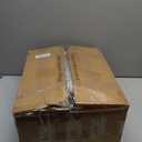 Small Makeup Vanity Desk 27.5''W with Mirror and Lights, Vanity Desk with 3 Fabric Drawers and Height-Adjustable Stand, Vanity Table for Girls Gifts, Bedroom and Small Spaces, White