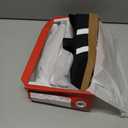 Sneakers for Women Comfortable Business Casual Tennis Shoes Lightweight Slip on Footwear Women's Fashion Retro Sneakers (9, Black)