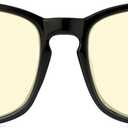 TIJN Gaming Glasses Blue Light Blocking Glasses for Women Men Nerd Eyeglasses Screen Fatigue Anti UV Glare, Black(Gaming Glasses)