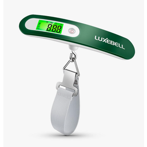 Digital Luggage Scale Vacation Travel Essentials Accessories Gifts for Traveler Portable Suitcase Handheld Weight Scale 110 lbs Hanging Baggage Travel Must Haves