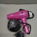 Conair Hair Dryer with Retractable Cord, 1875W Blow Dryer, 3 Heat Settings, 2 Speeds, Blow Dryer with Diffuser and Concentrator Attachments, Ionic + Tourmaline Technology, Pink