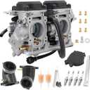 Kipa Carburetor Replace for Kawasaki Brute Force 650 KVF650 KVF650D Prairie 650 700 KVF650 KVF700 KFX700 15003-0006 15003-0071 15003-0095
