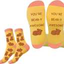 Inspirational Gifts - Animal Print Gifts for Women,Motivational Animal Lover Gift for Boys Girls Women Men Socks