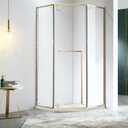 Flexible Molding Trim Wall Trim, 16.4 Feet Self Adhesive Peel and Stick Molding Ceiling Molding, Cabinet Border, Mirror Frame Trim Wall Trim for Home Decor Wall Molding & Trim (White and Gold)