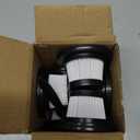 6 Pack Hepa Filters Replacement Compatible with Mini Vacuum Cleaner as Seen on TV. Washable and Durable Filters Works with Compact Cordless Vacuum. (Vacuum isn't Included