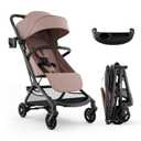 Luvoro Neo Lightweight Travel Stroller with Snack Tray, Airplane-Friendly
