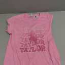 Pink kids Taylor swift shirt, Small