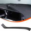 Center Console Navigation Strip Panel Trim Cover Compatible with Chevrolet Corvette C8 2020-2023 2024, Interior Car Navigation Screen Behind Decorative Panel Trim Accessory (carbon fiber color)
