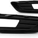 For Ford Focus Fog Light Bezel 2015 16 17 2018 Pair Driver and Passenger Side Sedan/Hatchback w/Fog Light Hole For FO1038151, FO1039151 | F1EZ 15266 E, F1EZ 15266 A