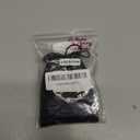 Stainless Steel Cuban Silver Link Heavy Duty Necklace Dog Collar for Small Medium Large Dogs, American Bully French Bulldog Dog Collar with CZ Luxury Safety Personalized Dog Tag (20 Inch (Pack of 1))