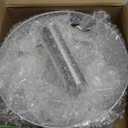 HULISEN Cheese Melting Dome & Smashed Burger Press, 6.2" Grill Press with 9" Basting Cover, Stainless Steel Burger Smasher, Griddle Accessories Kit for Flat Top Grill Cooking Indoor/Outdoor