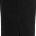 PRETTYGARDEN Women's Fall Midi Pencil Skirts Dressy Casual Work Office High Waisted Trendy Winter Corduroy Skirt with Slit, Size 10