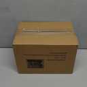 VCUTEKA Christmas Village Collectible Building, Animated Christmas Village Greenhouse Musical Village Perfect Addition to Your Xmas Indoor Decorations or Holiday Displays, Brown (Black)