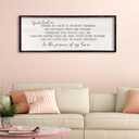 Spirit Lead Me Wall Decor: 32 x 12 Inch Faith-Inspired Christian Scripture Wooden Framed Sign, Rustic Farmhouse Religious Wall Art for Bedroom, Living Room or Office (Black)