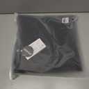 Zylioo Men Tall Sweatshirt Crewneck Pullover Long Fit Soft Casual Sweatshirt Top for Tall Men Daily Wear (Black)