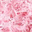 Cgzwxjin Light Pink Crinkle Cut Paper Shred Filler (1/2 LB)Crinkle Paper for Gift Box, Shredded Paper Filler, Gift Basket Filler,Gift Wrapping (8oz)