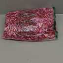 18PCS Cheerleading Pom Poms Metallic Foil Plastic Pom Poms with Baton Handle for Game Sports Squads Dancing Party Football Basketball Club Spirit Sports Stage Performance Celebration (Red and White)