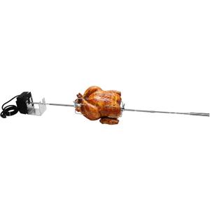 7652 Rotisserie Kit for Weber Genesis II 200/300, 13W Motor, Stainless