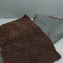 Smiry Bathroom Rugs Sets 2 Piece, Soft Absorbent Chenille Machine Washable Non Slip Shaggy Bath Rug Set for Tub, Shower, and Floor (30x20+24x16, Brown)