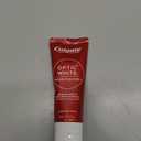 Colgate Optic White Stain Fighter Teeth Whitening Toothpaste, Anticavity Fluoride Toothpaste for Whitening Teeth, Helps Remove Daily Surface Stains, Clean Mint Paste, 4.2 oz