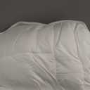 L LOVSOUL Goose Feather Down Fiber Comforter King Size, 100% Organic Cotton Fabric Duvet Insert,1200TC,750+FP, Hotel Collection, All Season White Bedding Comforters with 8 Tabs