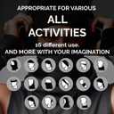 6 PCS Unisex Neck Warmer, Seamless Tube Balaclava, Face Cover, Cycling Mask, Ski Snood, Multifunctional Headwear, Neck Gaiter (Multicolor)