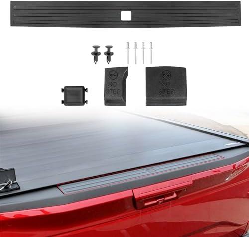 RANSOTO Tailgate Molding Top Trim Cap Compatible with 2015 2016 2017 2018 2019 2020 Ford F-150 F150 Flexible Step Center Piece Protector Cover Replaces FO1904135