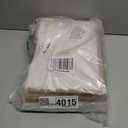 Jute Tote Bag MEIANJUN Small12.5"x8.5"x5.1"Bridesmaid Tote Bags retro tote Bag, country chic Arts and Crafts DIY Bag Jute Bags 6pcs with Handle Resuabale Grocery Bag for Tra 6 Pack of Brown White