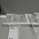 Sakugi Dish Drying Rack - Over The Sink Dish Drainer Drying Rack with Utensil & Knife Holder, Hooks, Stainless Steel Kitchen Organizers and Storage Solution, 11.8" D x 31.5"~39.0''W x 30" H, White