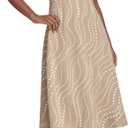 Tommy Hilfiger Women's Sleeveless V-Neck A-line Midi Dress (4)