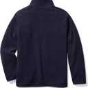 Amazon Essentials Boys and Toddlers' Polar Fleece Full-Zip Mock Jacket, Insulated, Long Sleeve (XL)