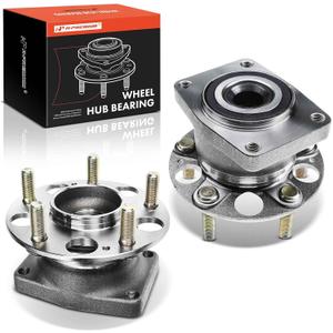 A-Premium 2 x Rear Wheel Bearing and Hub Assembly with 5-Lug Compatible with Honda HR-V 2016-2022, AWD Only