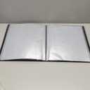 Presentation Book 40 Clear Pockets Sleeves Protectors Art Portfolio Clear Book for Artwork, Report Sheet, Letter(Can Accommodate 14 X 11inch)