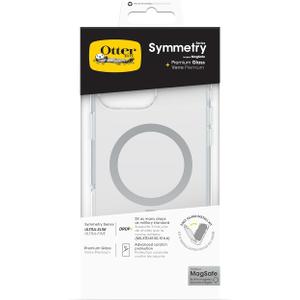 OtterBox Drop Protection Bundle for iPhone 15 Pro; Symmetry MagSafe Clear Case 3x Tested to Military Standard and Premium Glass Screen Protector advanced Antiscratch Technology, Clear