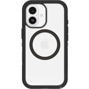 OtterBox iPhone 17 Defender Series Pro XT Clear Case - Dark Side - Black - Tough, Rugged & Durable iPhone Case, Snaps on MagSafe
