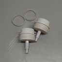 Foam Soap Dispenser Pump 2pcsHead Replacement Spare Plastic Pump Bathroom Countertop