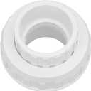 3" PVC Union Coupling Pipe Fitting (Socket x Socket) 3Inch PVC Slip Union Adapter Coupling Schedule 40, EPDM O-Ring, White