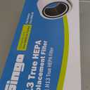 2 Pack Core 300 Replacement Filter for LEVOIT Core 300-P and Core 300S-P Air Purifier, 3-in-1 Core 300 Air Filter Efficiency Activated Carbon Filtration System, Core 300-RF