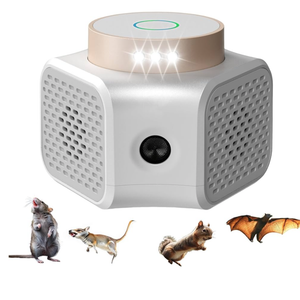 Pest Repellent Ultrasonic Plug in,Mice Repellent Indoor Rodent Squirrel Mouse Rat Bat Ultrasonic Repellers Pest Control, Electronic Plug in for House Kitchen Garage Basement Attics