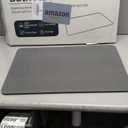 Stone Bath Mat Diatomaceous Earth Shower Mat Non-Slip Super Absorbent Diatomite Stone Bath Mats for Bathroom Floor Quick Drying Natural Easy to Clean(23.6''15.4" Gray) (Line1-grey)