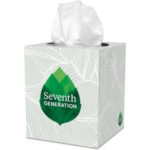 Seventh Generation Facial Tissue, 2-Ply Sheets, 85-Count Boxes (Pack of 36) (White)