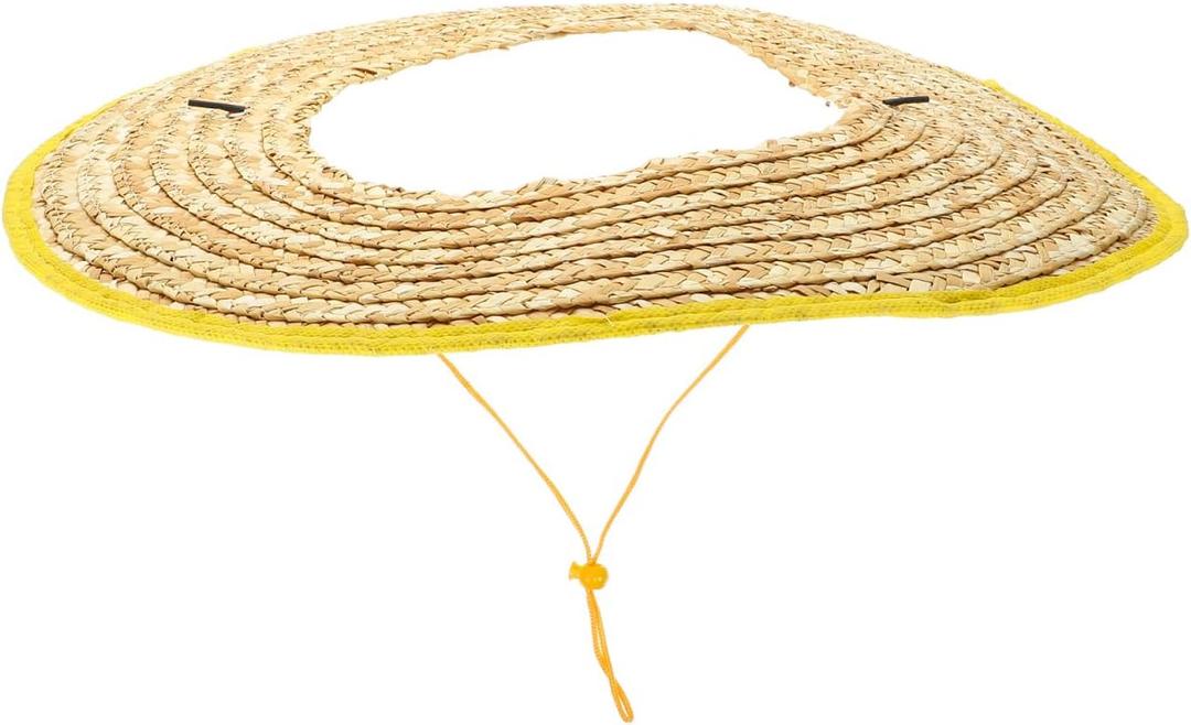 Hard Hat Sun Shade Straw Visor Lightweight Breathable Full Brim Sunshield for Outdoor Work Construction Safety