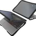 UZBL Air Hard Shell Case for Lenovo Chromebook 500e / 500w Gen 4 & Lenovo 500w Gen 5 12.2", Protective Clear Cover (1-Pack)