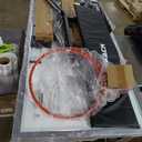 Silverback Height Adjustable In-Ground Basketball Hoop with Tempered Glass Backboard, Pro-Style Breakaway Rim & Backboard Pad 60 Inch