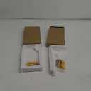 CLT White Shelf Bracket, 10 X 4.7 Quarter Inch (1/4") Thick- Max Load: 440 lb Rustic Industrial Modern Farmhouse Heavy Duty Cold Rolled Steel Bracket for DIY Table Bench, Pack of 4