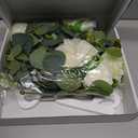 Bride to Be Table Sign with Artificial Eucalyptus Garland, Wedding Table Centerpiece Decor for Bridal Shower, Bachelorette Party, Engagement Reception, Photo Table Display