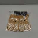 EXPAWLORER Anti Slip Dog Socks to Prevent Licking Paws, Dog Shoes for Hot Pavement, Dog Booties for Small Medium Large Senior Dogs, Traction Control Boots & Paw Protectors for Hardwood Floors (Medium (4 Count), Khaki)