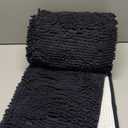 Muddy Mat | Super Absorbent Door Mat Indoor, Microfiber Quick Dry Chenille Entryway Rug, Non-Slip Front Door Mat, Indoor Mats for Entryway, Machine Washable Pet Rug, Charcoal 24"x60"