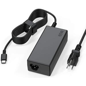 65W USB C Laptop Charger Compatible with Lenovo ThinkPad T480 T490 T580 X1 Carbon T14 T14s T16 E14 E16 Yoga C940 C930 720 910 920 7i Chromebook C330 S330,Type C Fast Charging Power Supply Adapter Cord
